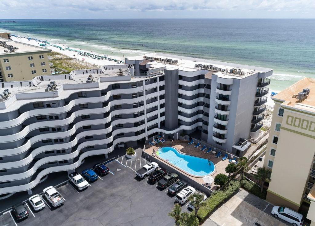 Nautilus 1201: Gulf Front Condo with Wrap-Around Balcony Fort Walton Beach Exterior photo